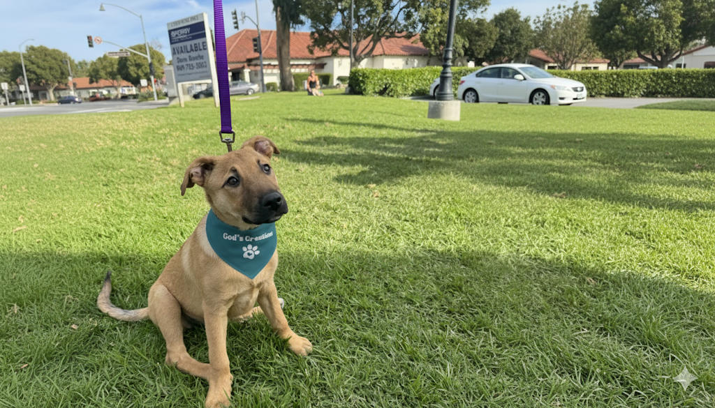 God's Creation Pet bandana collar (Large & X-Large)